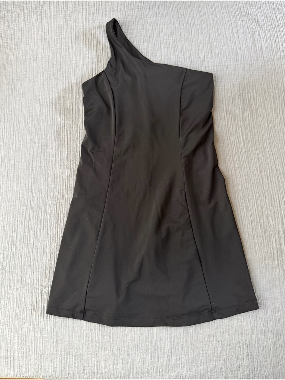 Onzie Black One-Shoulder Women’s Dress